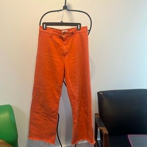 Pistola red straight leg jeans